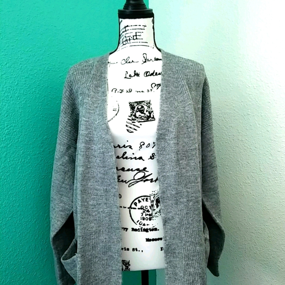 NEW! ANA Gray Cardigan Petite SIZE: PXXL